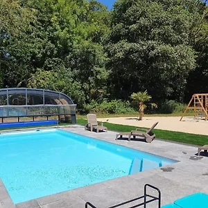 Gites De Maner Ster - Le Frene Piscine Ou Le Chene Piscine Et Spa Privatif Vakantiehuis Cléden-Poher